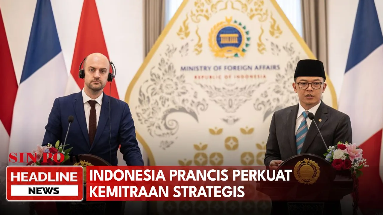 Indonesia Prancis Perkuat Kemitraan Strategis