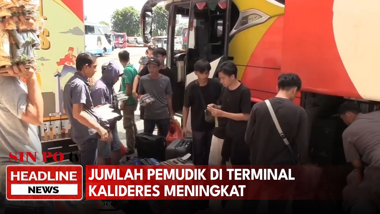 Jumlah Pemudik Di Terminal Kali Deres Meningkat