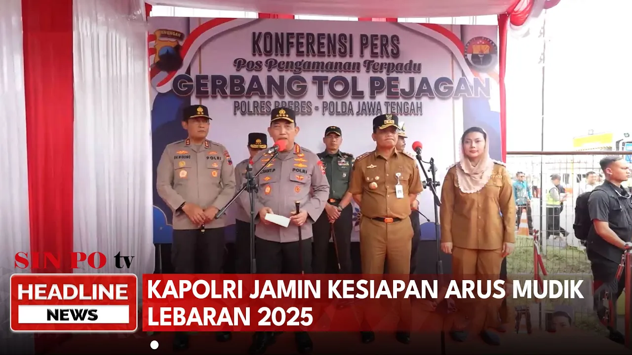 Kapolri Pastikan Kesiapan Fasilitas dan Personel Jelang Arus Mudik Lebaran 2025