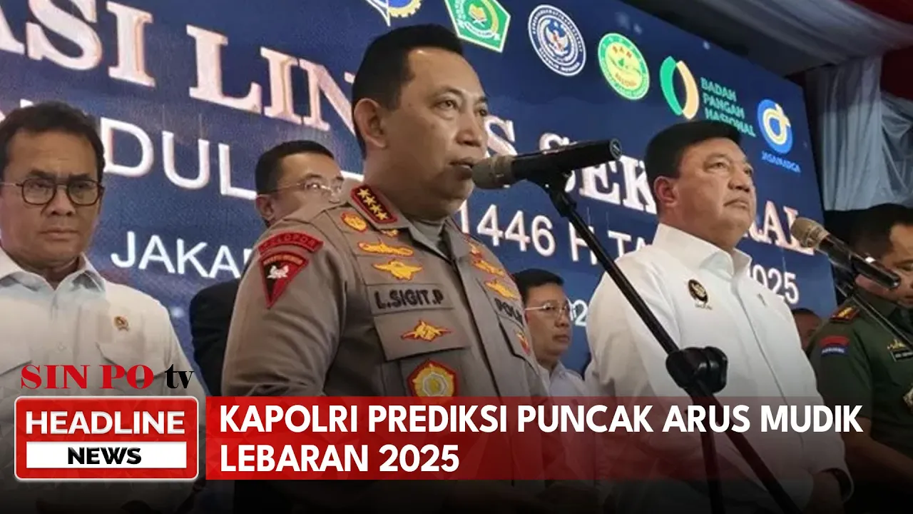 Kapolri Prediksi Puncak Arus Mudik Lebaran 2025