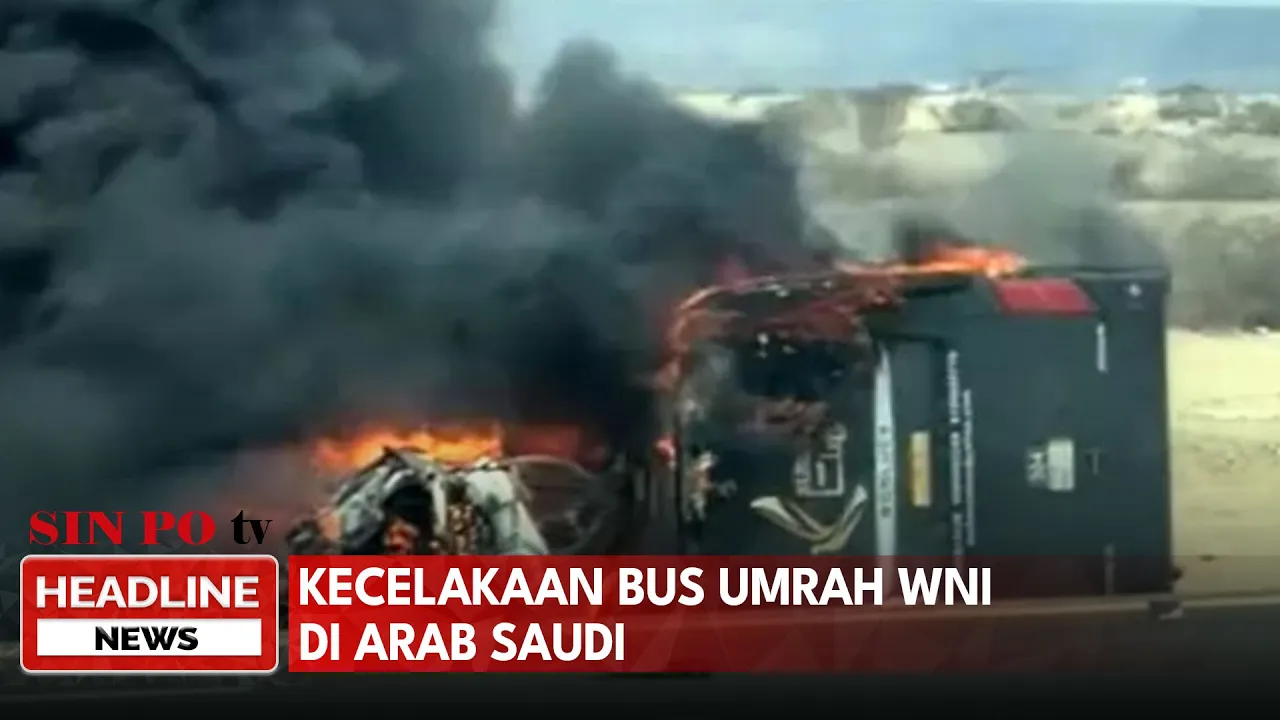 Kecelakaan Bus Umrah WNI Di Arab Saudi