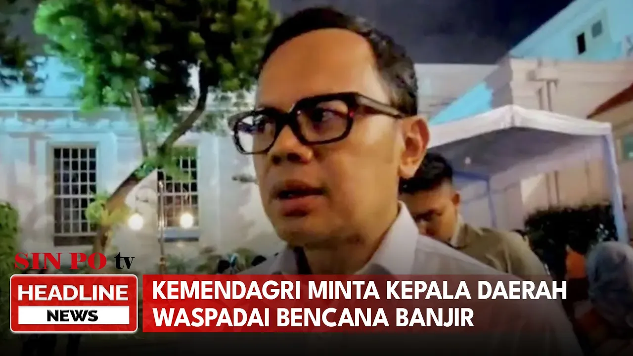 Kemendagri Minta Kepala Daerah Waspadai Bencana Banjir
