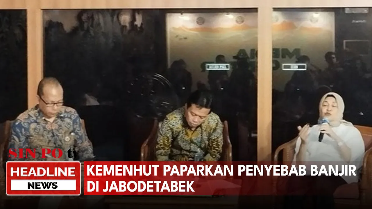 Kemenhut Paparkan Penyebab Banjir Di Jabodetabek