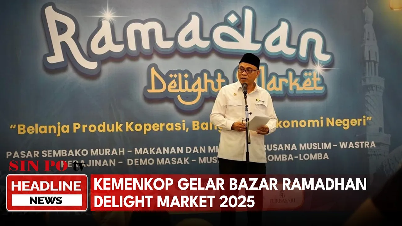 Kemenkop Gelar Bazar Ramadhan Delight Market 2025