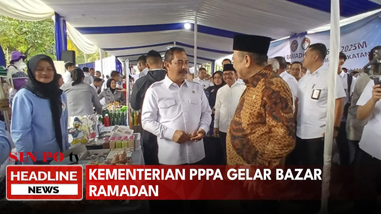 Kementerian PPPA Gelar Bazar Ramadan