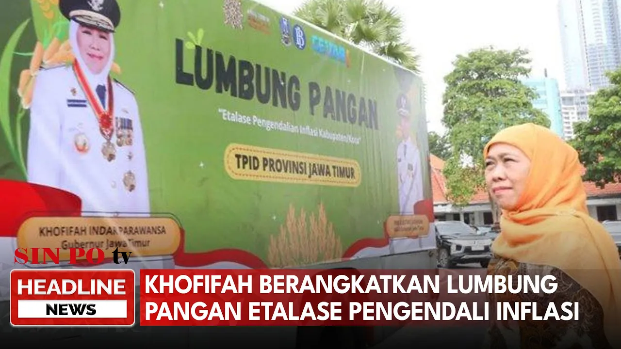 Khofifah Berangkatkan Lumbung Pangan Etalase Pengendali Inflasi
