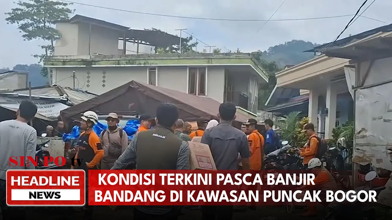 Kondisi Terkini Pasca Banjir Bandang di Kawasan Puncak Bogor