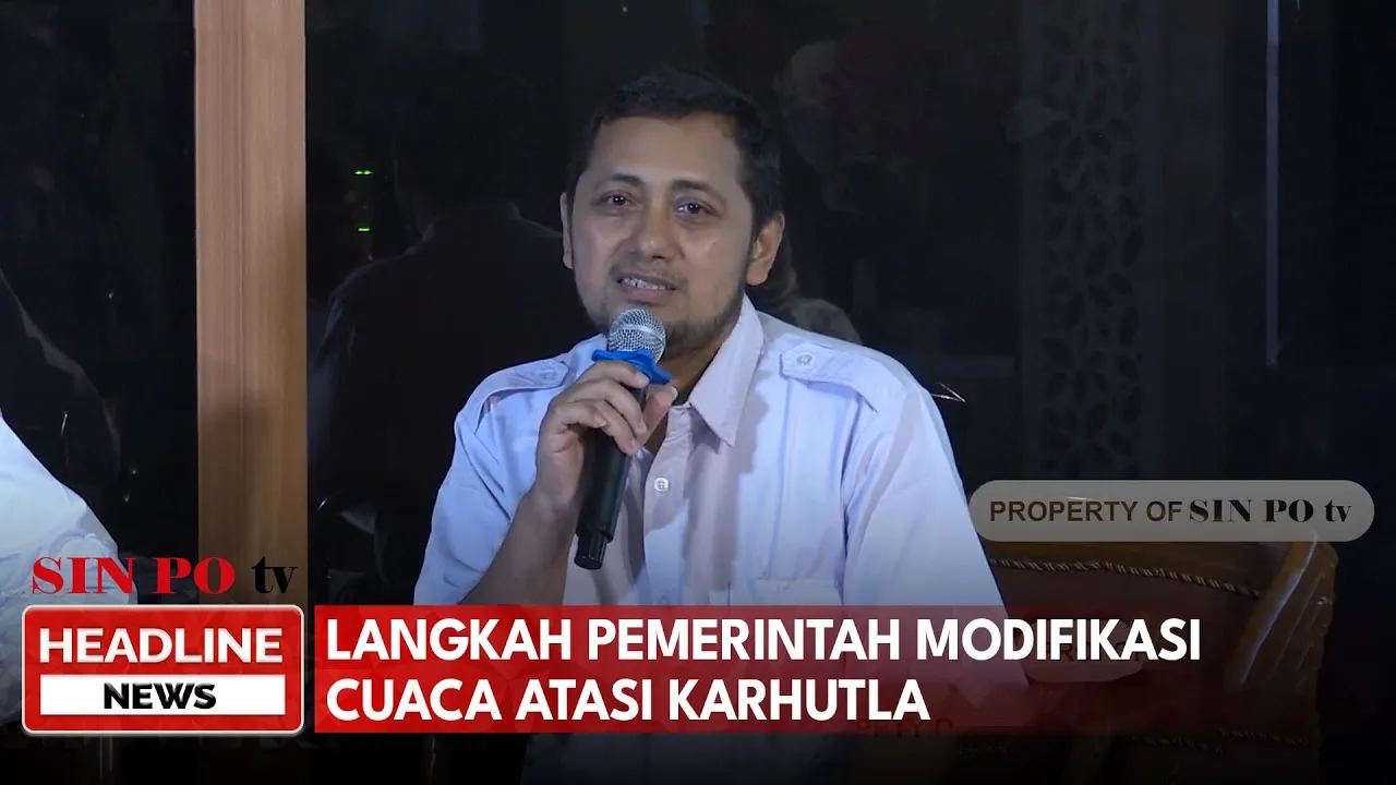 Langkah Pemerintah Modifikasi Cuaca Atasi Karhutla