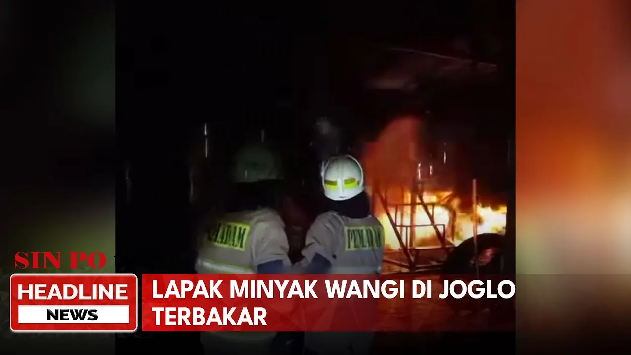 Lapak Minyak Wangi Di Joglo Terbakar