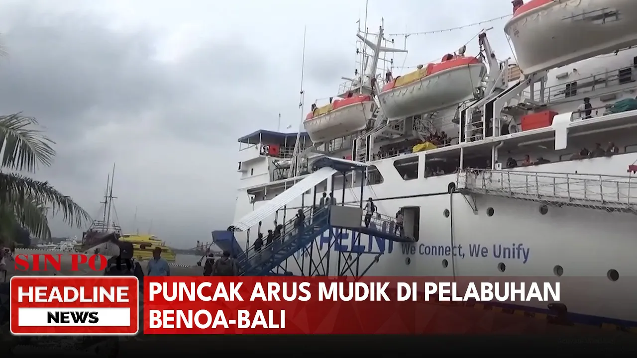 Layani Untuk Rute Indonesia Timur, Puncak Arus Mudik Di Pelabuhan Benoa-Bali Berlangsung 2 Kali