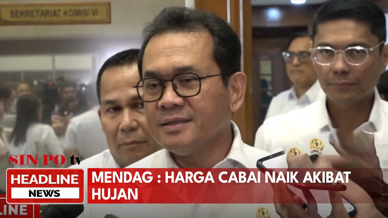 Mendag: Harga Cabai Naik Akibat Hujan