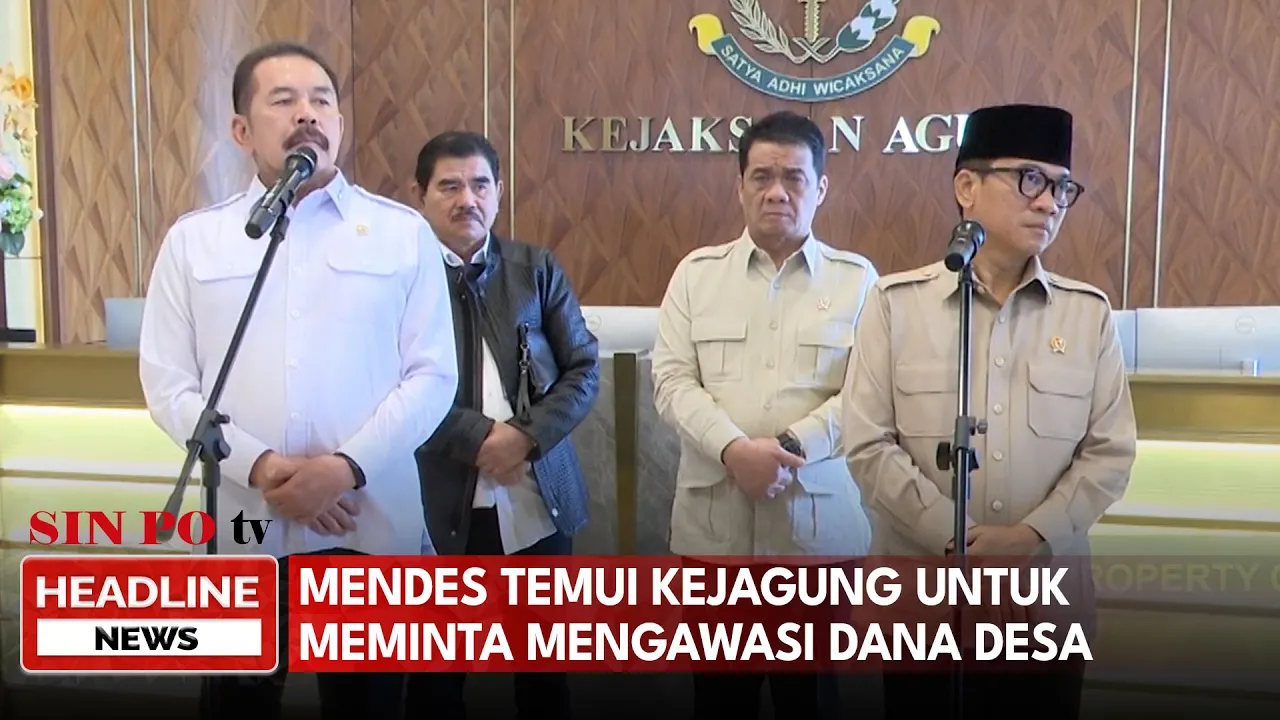 Mendes Temui Kejagung untuk Meminta Mengawasi Dana Desa