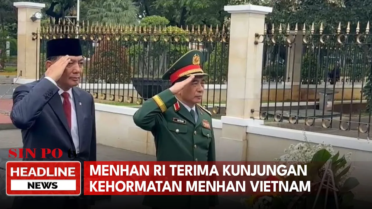 Menhan RI Terima Kunjungan Kehormatan Menhan Vietnam