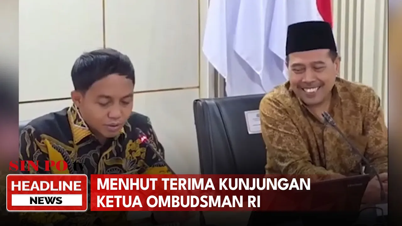 Menhut Terima Kunjungan Ketua Ombudsman RI