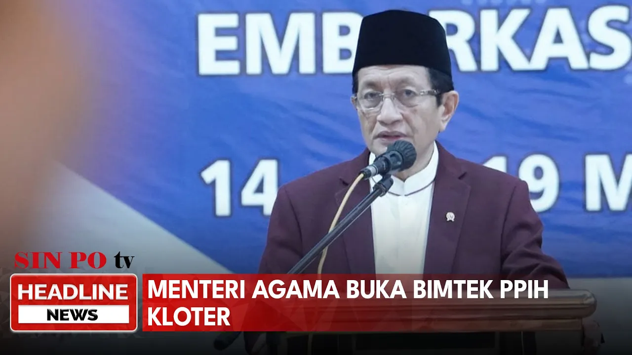 Menteri Agama Buka Bimtek PPIH Kloter
