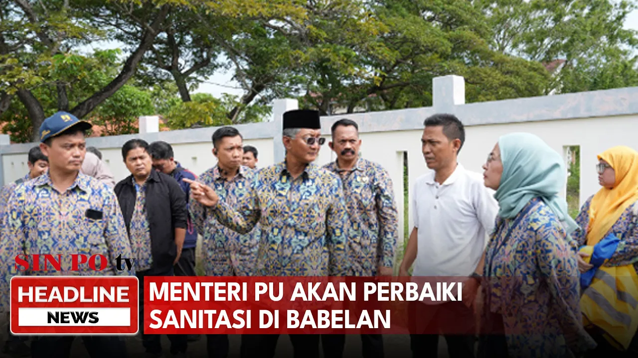 Menteri PU Akan Perbaiki Sanitasi Di Babelan
