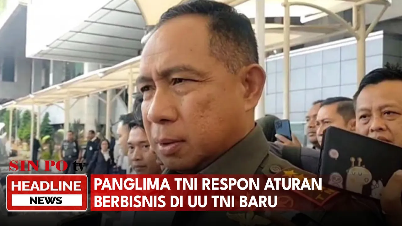 Panglima TNI Respon Aturan Berbisnis Di UU TNI Baru