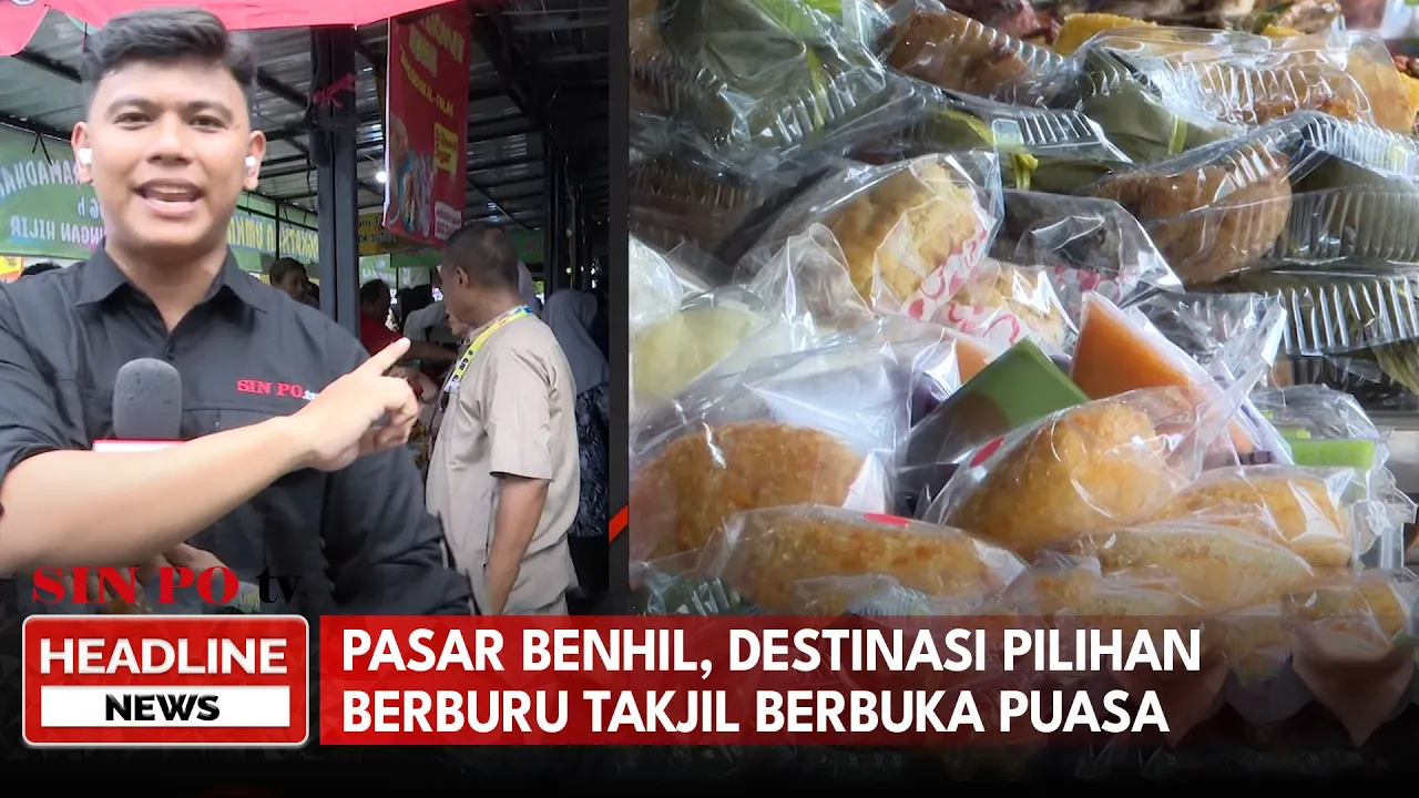 Pasar Benhil, Destinasi Pilihan Berburu Takjil Berbuka Puasa