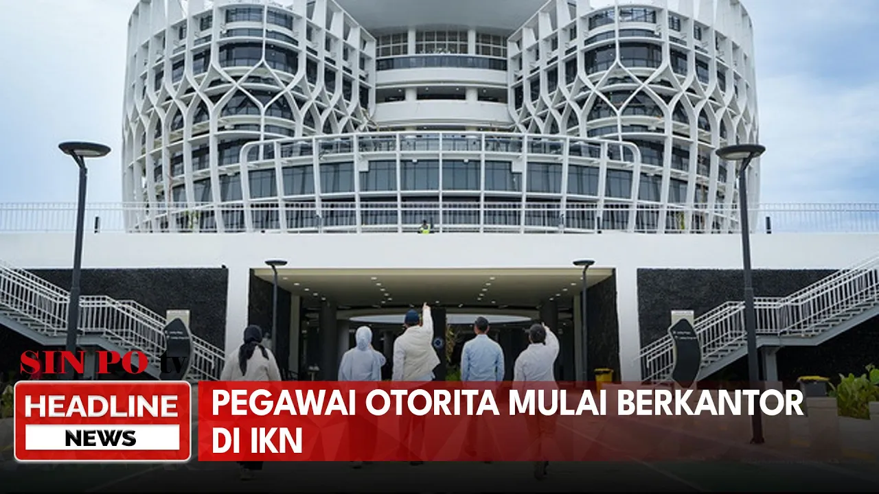 Pegawai Otorita Mulai Berkantor Di IKN