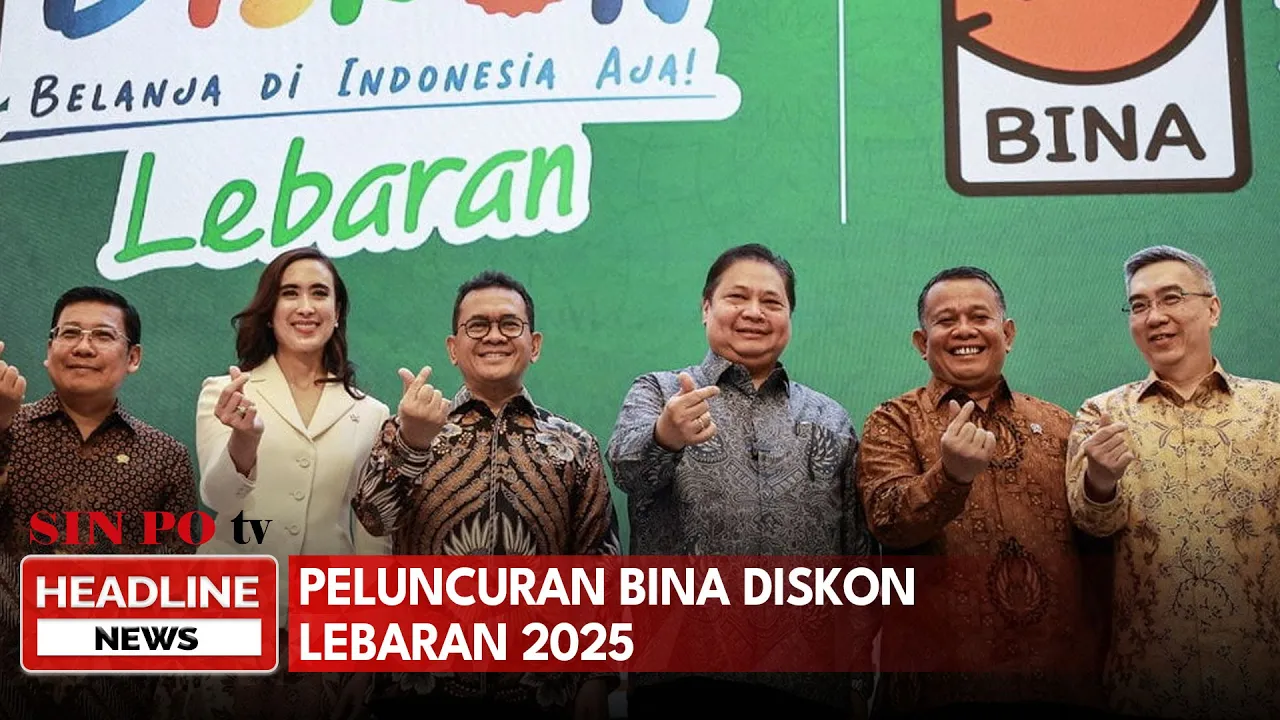 Peluncuran Bina Diskon Lebaran 2025