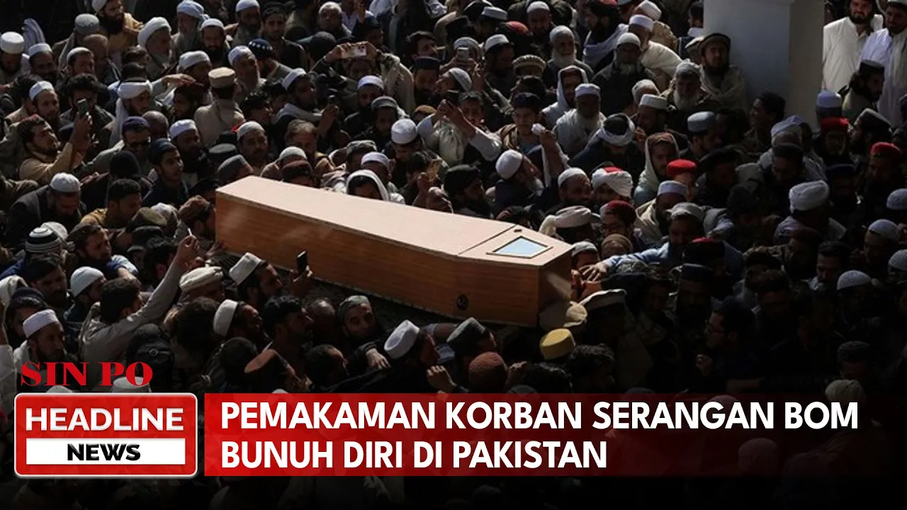 Pemakaman Korban Serangan Bom Bunuh Diri Di Pakistan