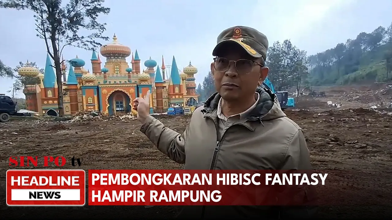 Pembongkaran Hibisc Fantasy Hampir Rampung