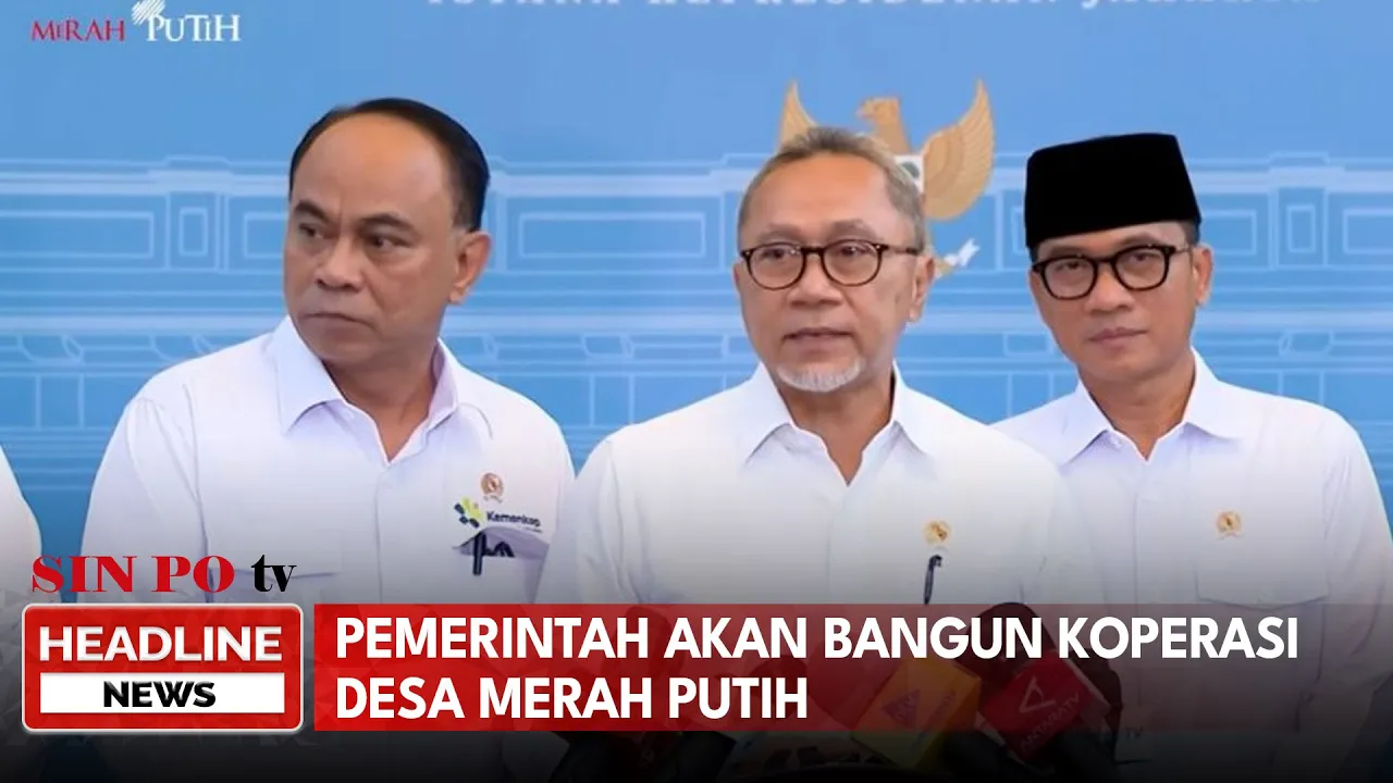 Pemerintah Akan Bangun Koperasi Desa Merah Putih