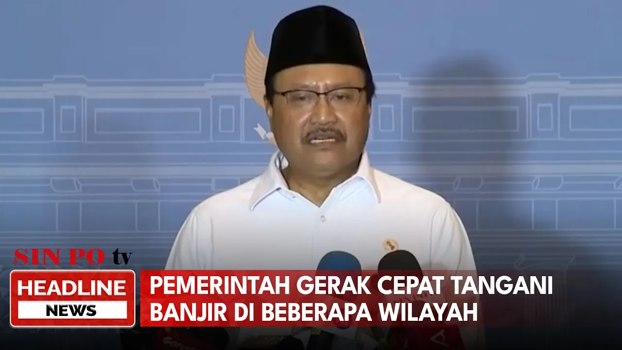 Pemerintah Gerak Cepat Tangani Banjir di Beberapa Wilayah