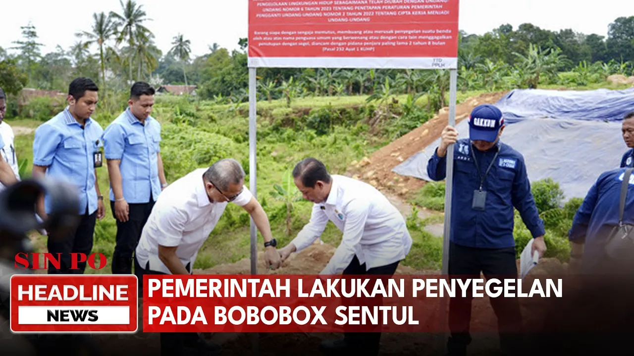 Pemerintah Lakukan Penyegelan Pada Bobobox Sentul