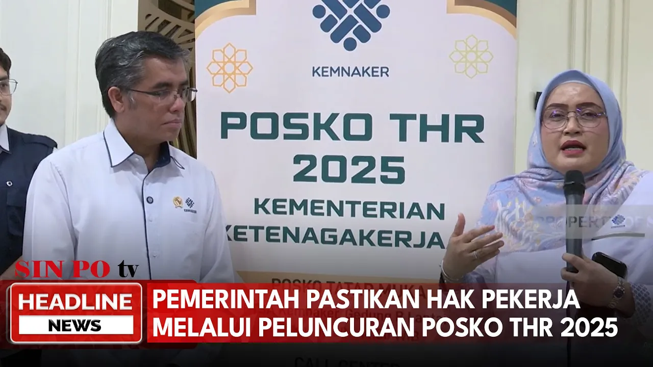 Pemerintah Pastikan Hak Pekerja Melalui Peluncuran Posko THR 2025