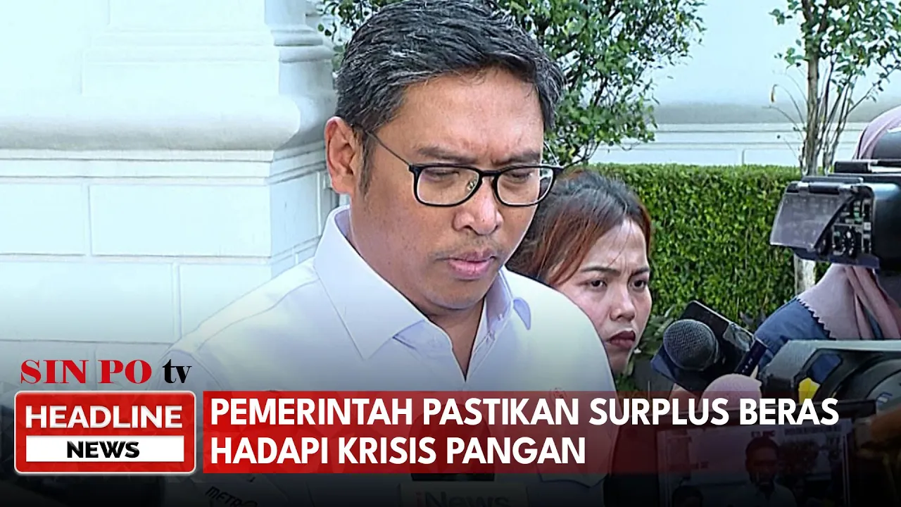 Pemerintah Pastikan Surplus Beras Hadapi Krisis Pangan