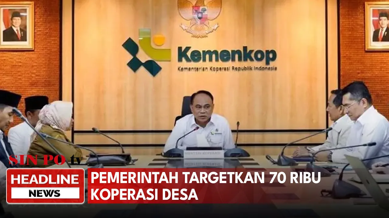 Pemerintah Targetkan 70 Ribu Koperasi Desa