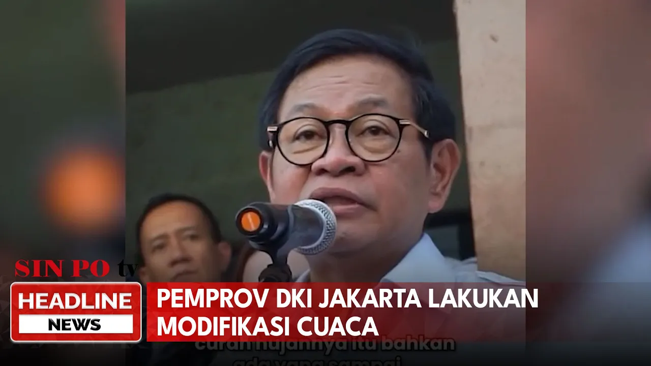 Pemprov DKI Jakarta Lakukan Modifikasi Cuaca
