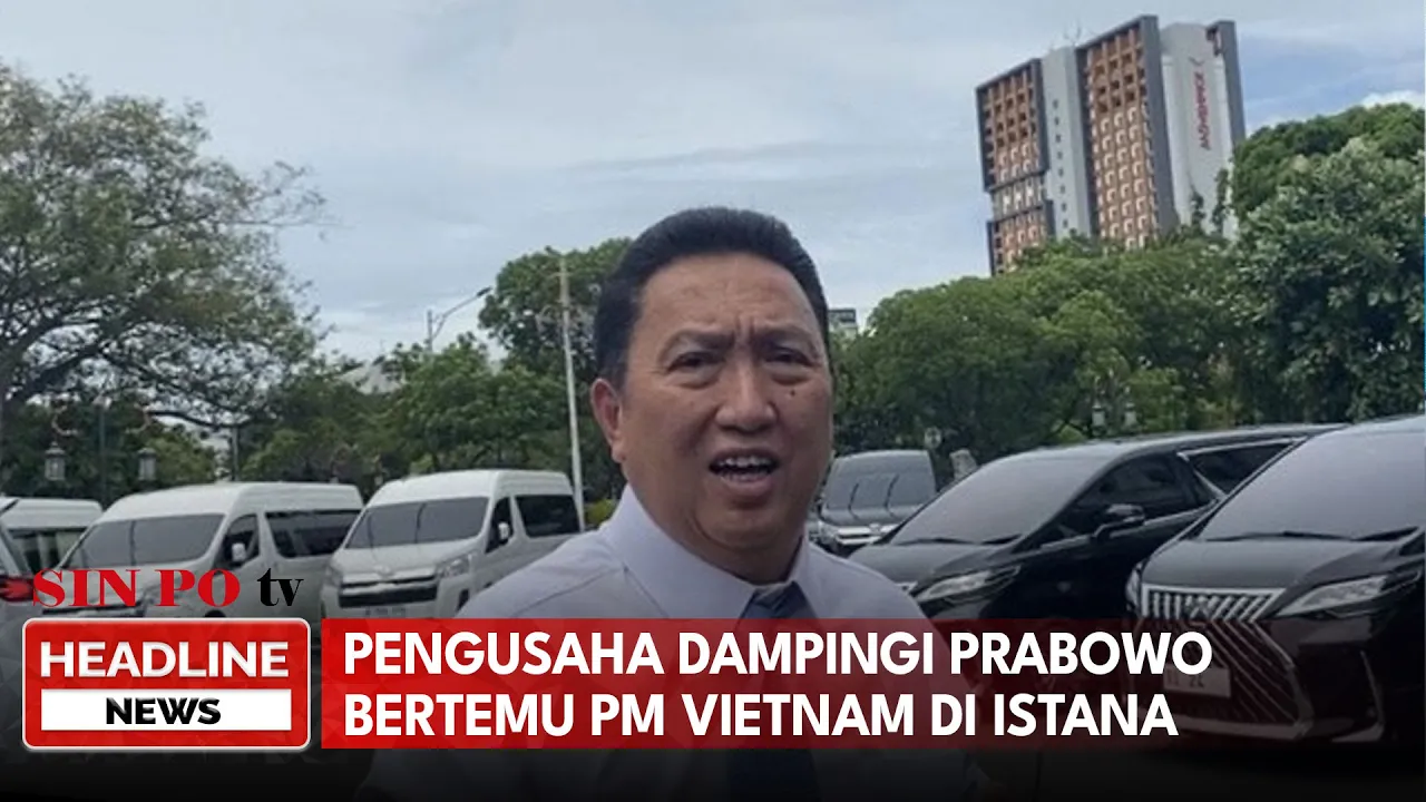 Pengusaha Dampingi Prabowo Bertemu PM Vietnam Di Istana