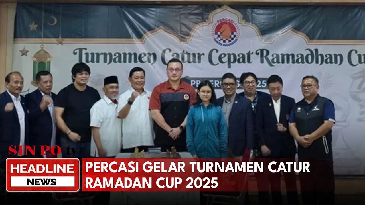 Percasi Gelar Turnamen Catur Ramadan Cup 2025