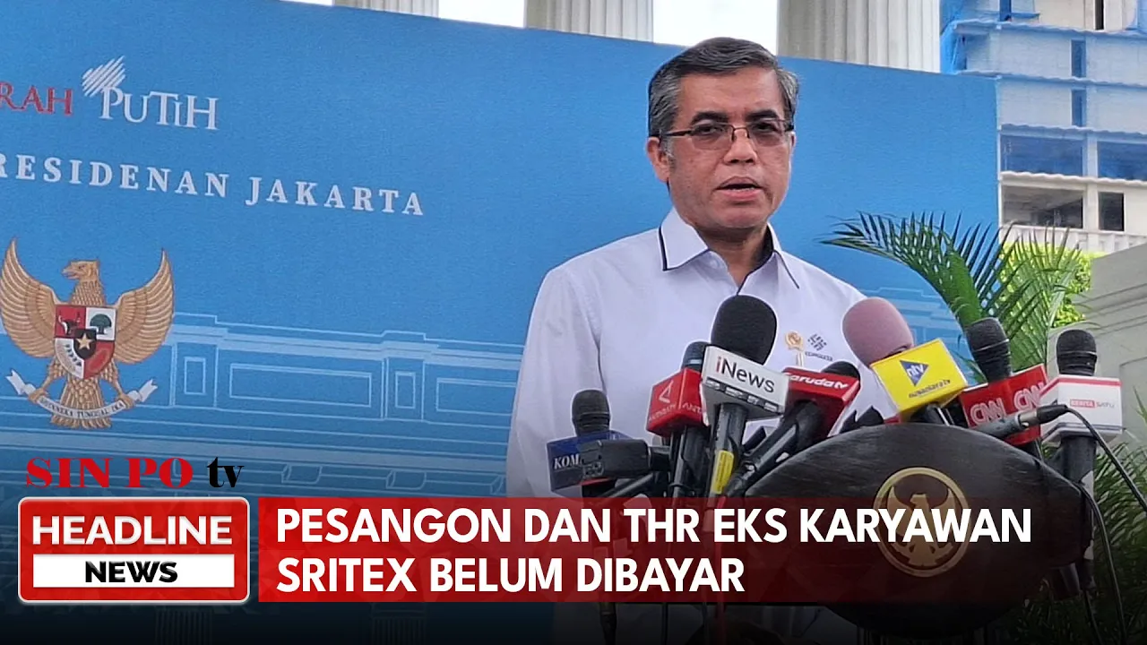 Pesangon Dan THR Eks Karyawan Sritex Belum Dibayar