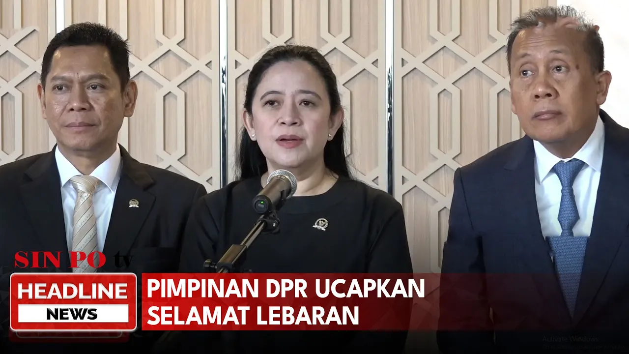 Pimpinan DPR Ucapkan Selamat Lebaran