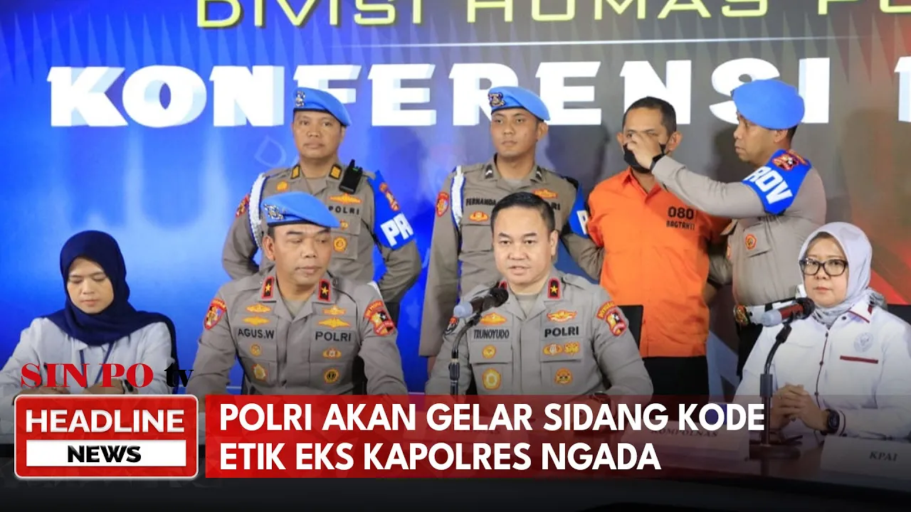 Polri Akan Gelar Sidang Kode Etik Eks Kapolres Ngada