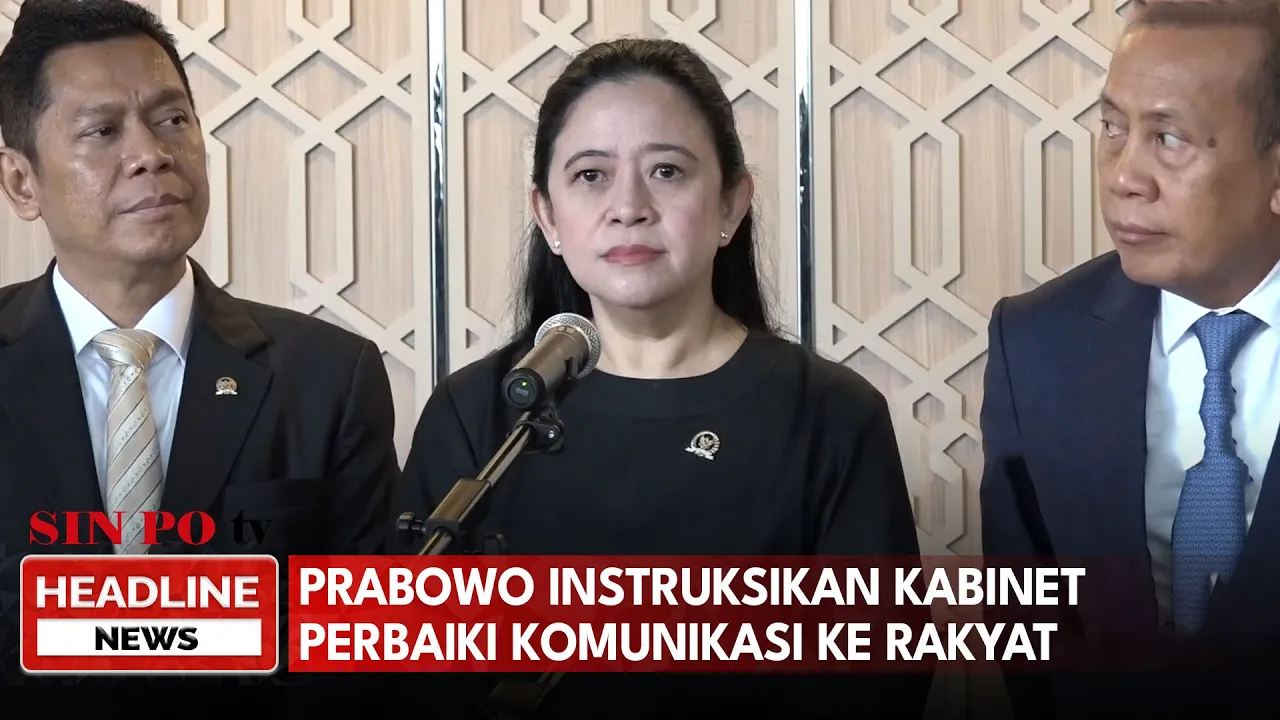 Prabowo Instruksikan Kabinet Perbaiki Komunikasi Ke Rakyat