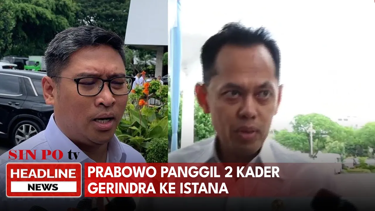 Prabowo Panggil 2 Kader Gerindra Ke Istana
