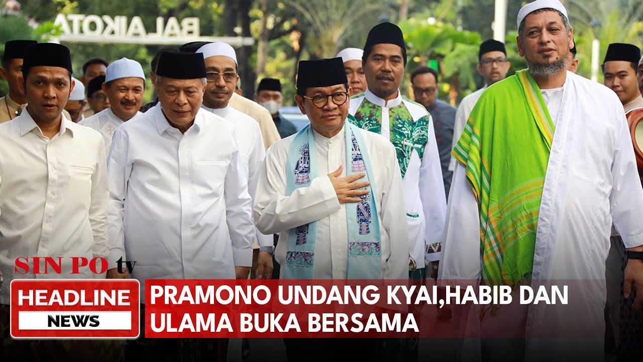 Pramono Undang Kyai, Habib Dan Ulama Buka Bersama