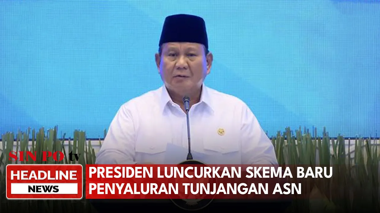 Presiden Luncurkan Skema Baru Penyaluran Tunjangan ASN