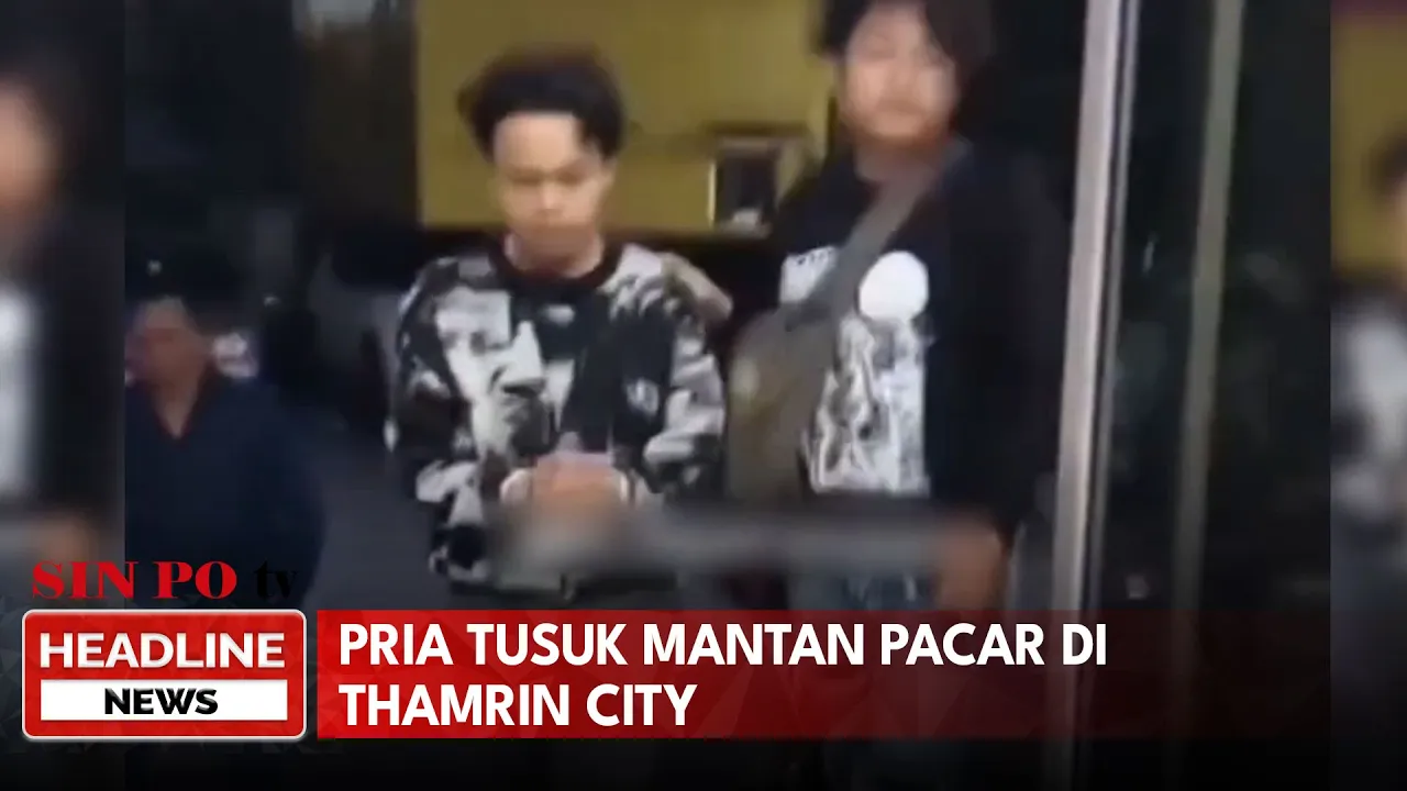 Pria Tusuk Mantan Pacar Di Thamrin City