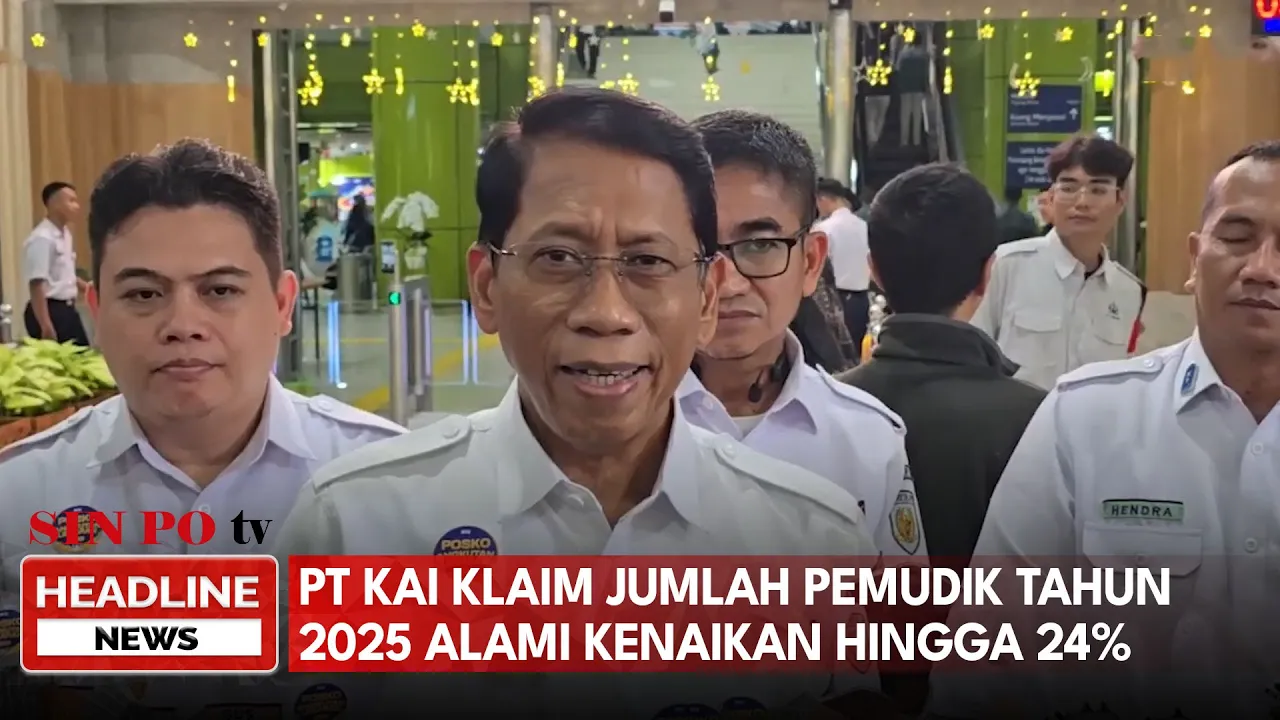 PT KAI Klaim Jumlah Pemudik Tahun 2025 Alami Kenaikan Hingga 24% Di Banding Tahun Lalu