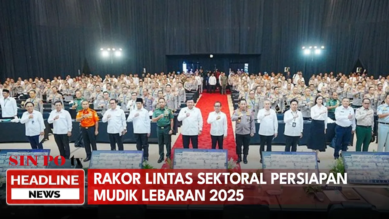 Rakor Lintas Sektoral Persiapan Mudik Lebaran 2025
