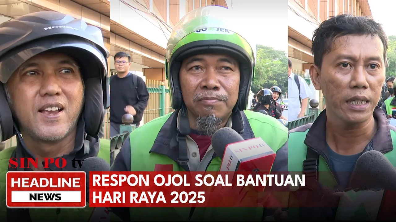 Respon Ojol Soal Bantuan Hari Raya 2025