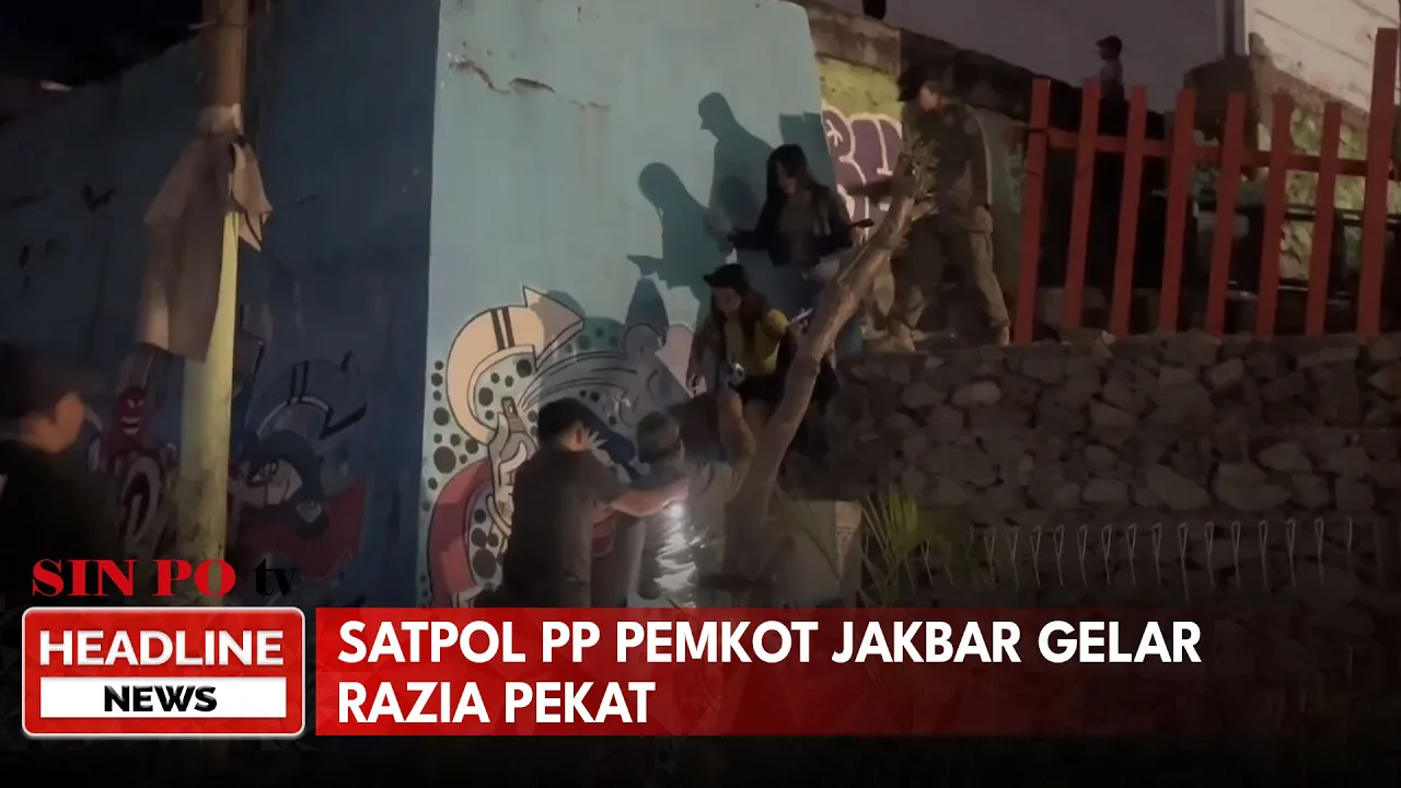 Satpol PP Pemkot Jakbar Gelar Razia Pekat