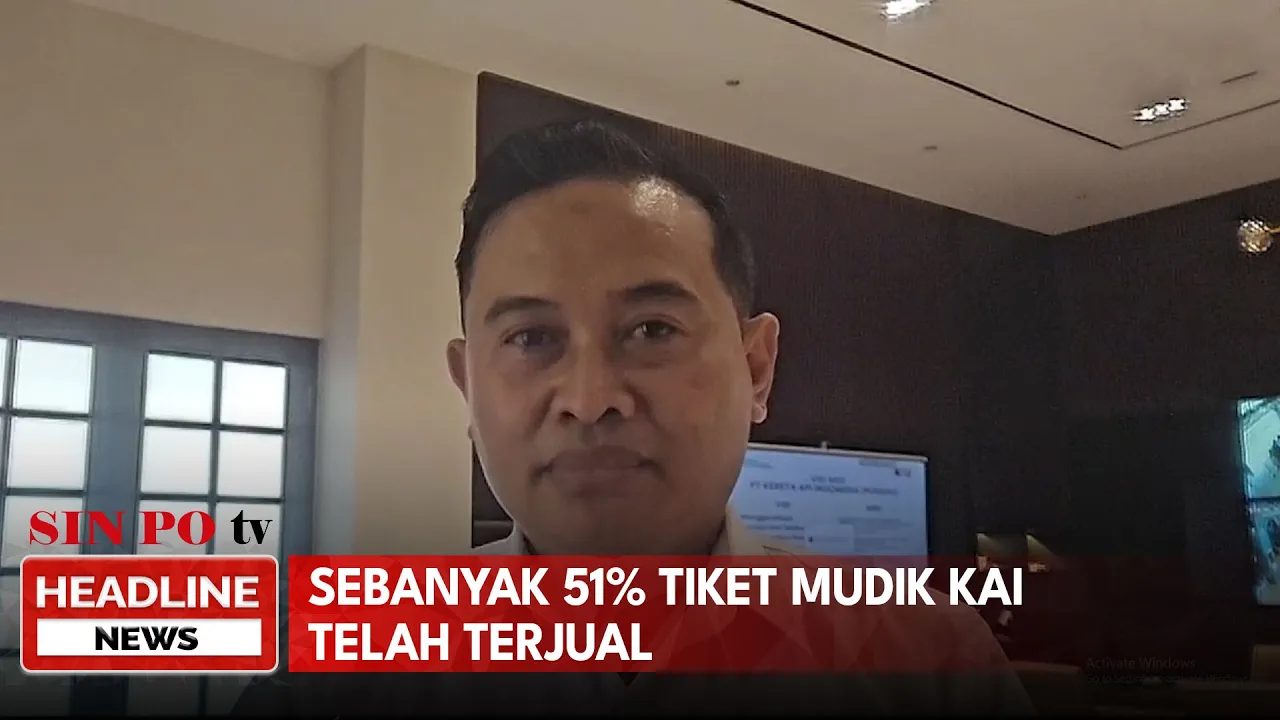 Sebanyak 51% Tiket Mudik KAI Telah Terjual