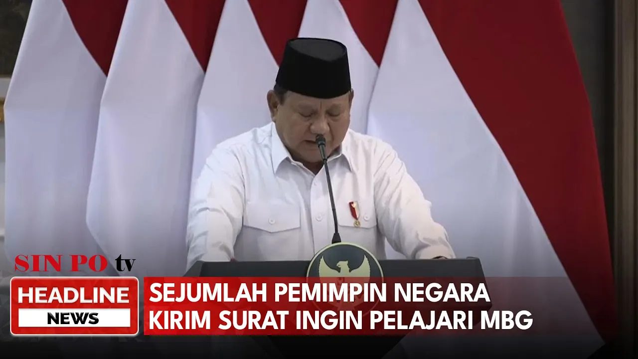 Sejumlah Pemimpin Negara Kirim Surat Ingin Pelajari MBG