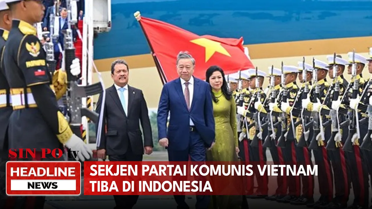 Sekjen Partai Komunis Vietnam Tiba Di Indonesia